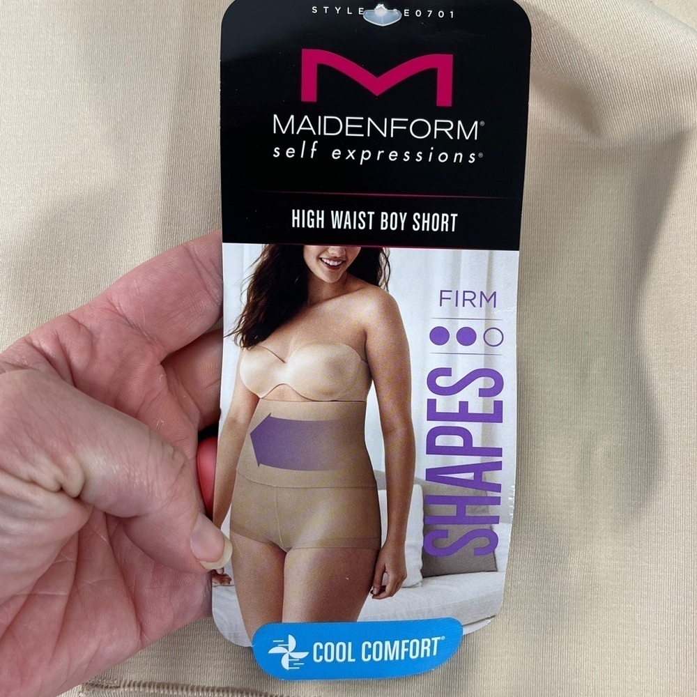 NEW Maidenform High Waist Boy Short Shapewear - Picture 8 of 8